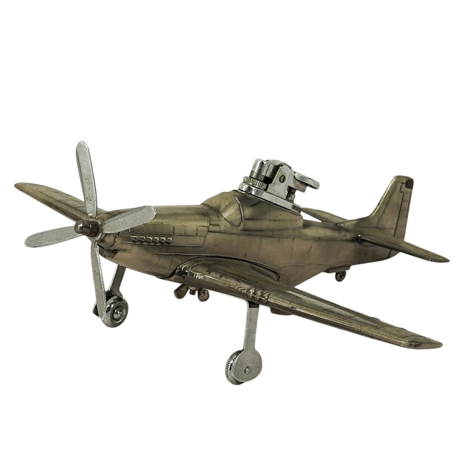Vintage P-51D Mustang Aircraft Table Lighter (1 of 20)
