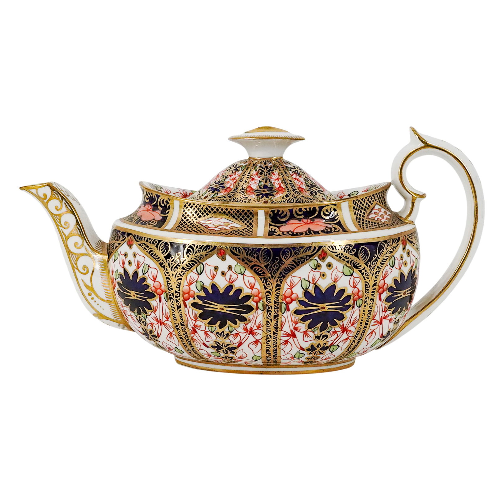 Vintage Royal Crown Derby Porcelain Imari Teapot (1 of 20)