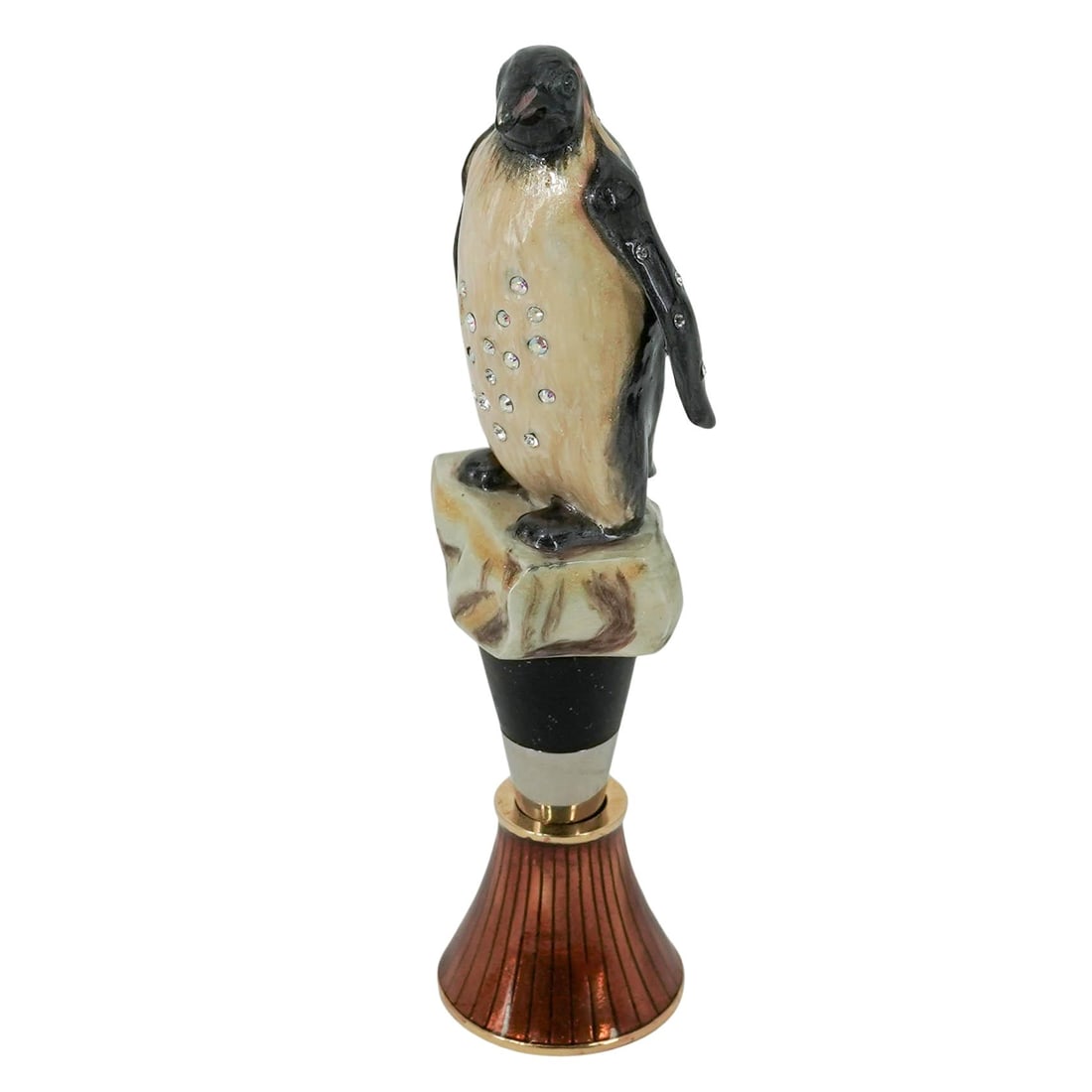 Jay Strongwater Penguin Bottle Stopper (1 of 12)