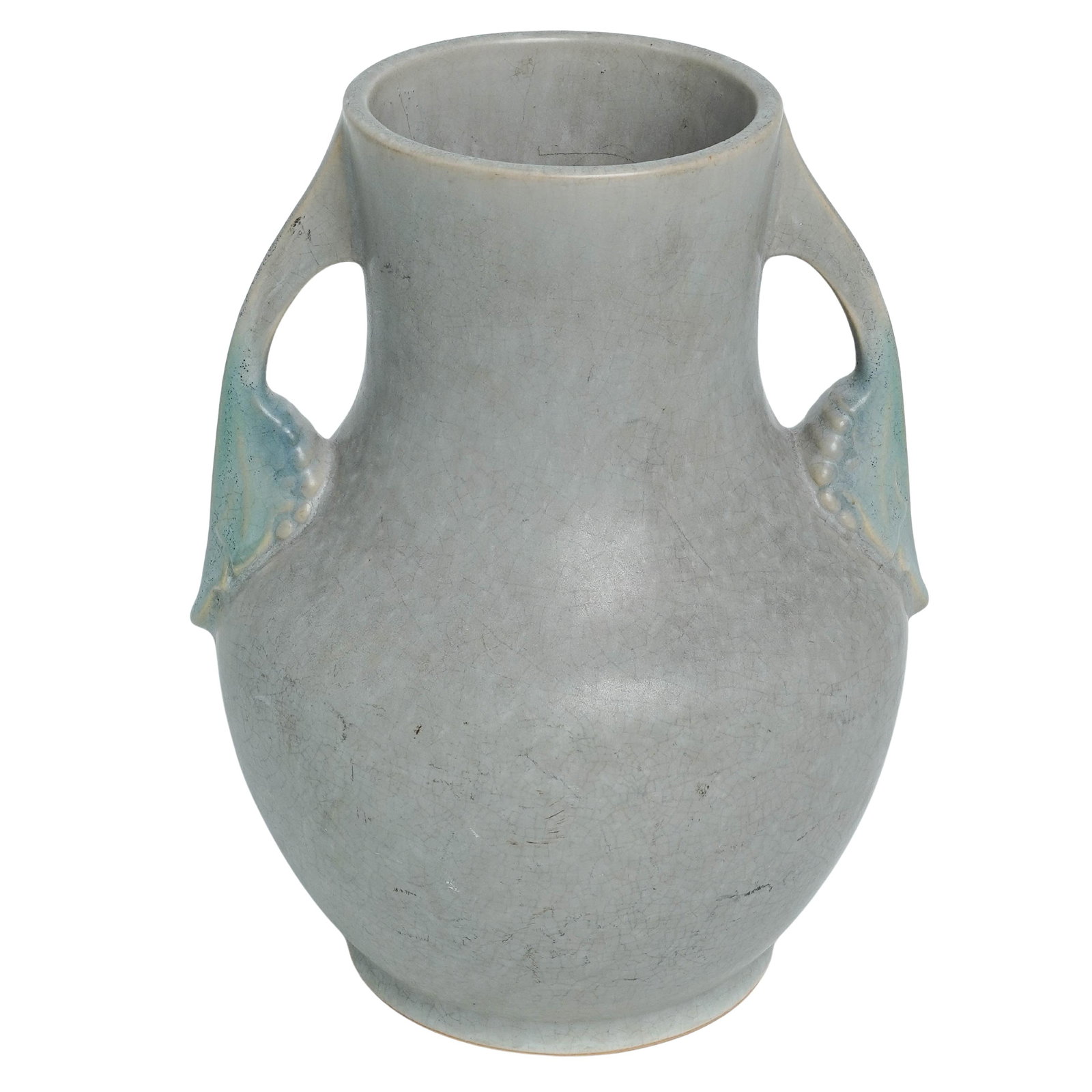 Roseville Style Large Pottery Vase (1 of 6)