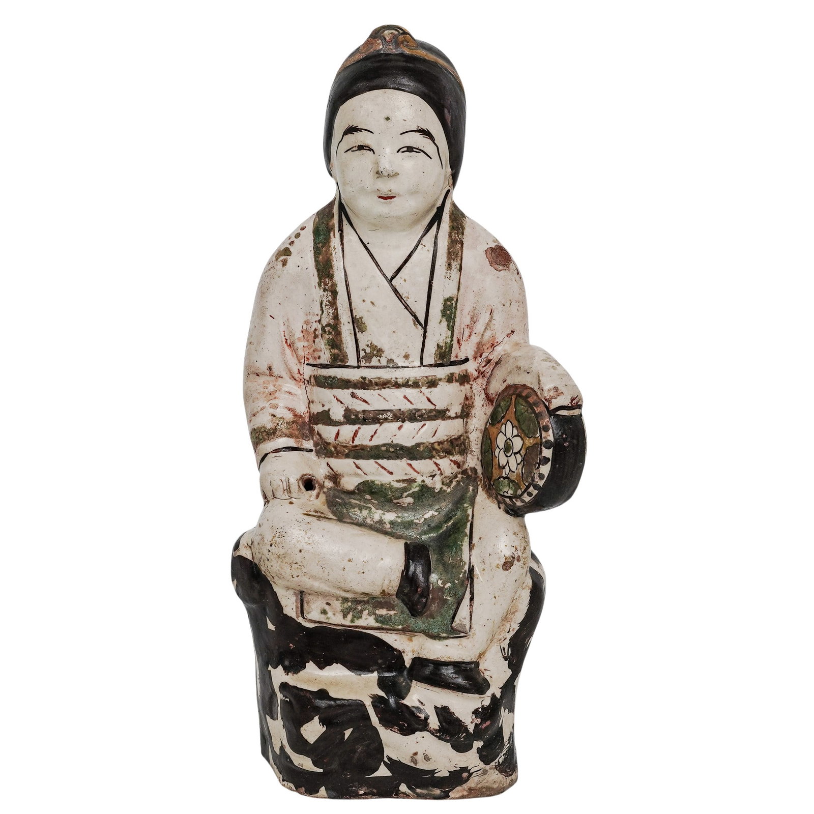Antique Chinese Stoneware Figure (1 of 5)