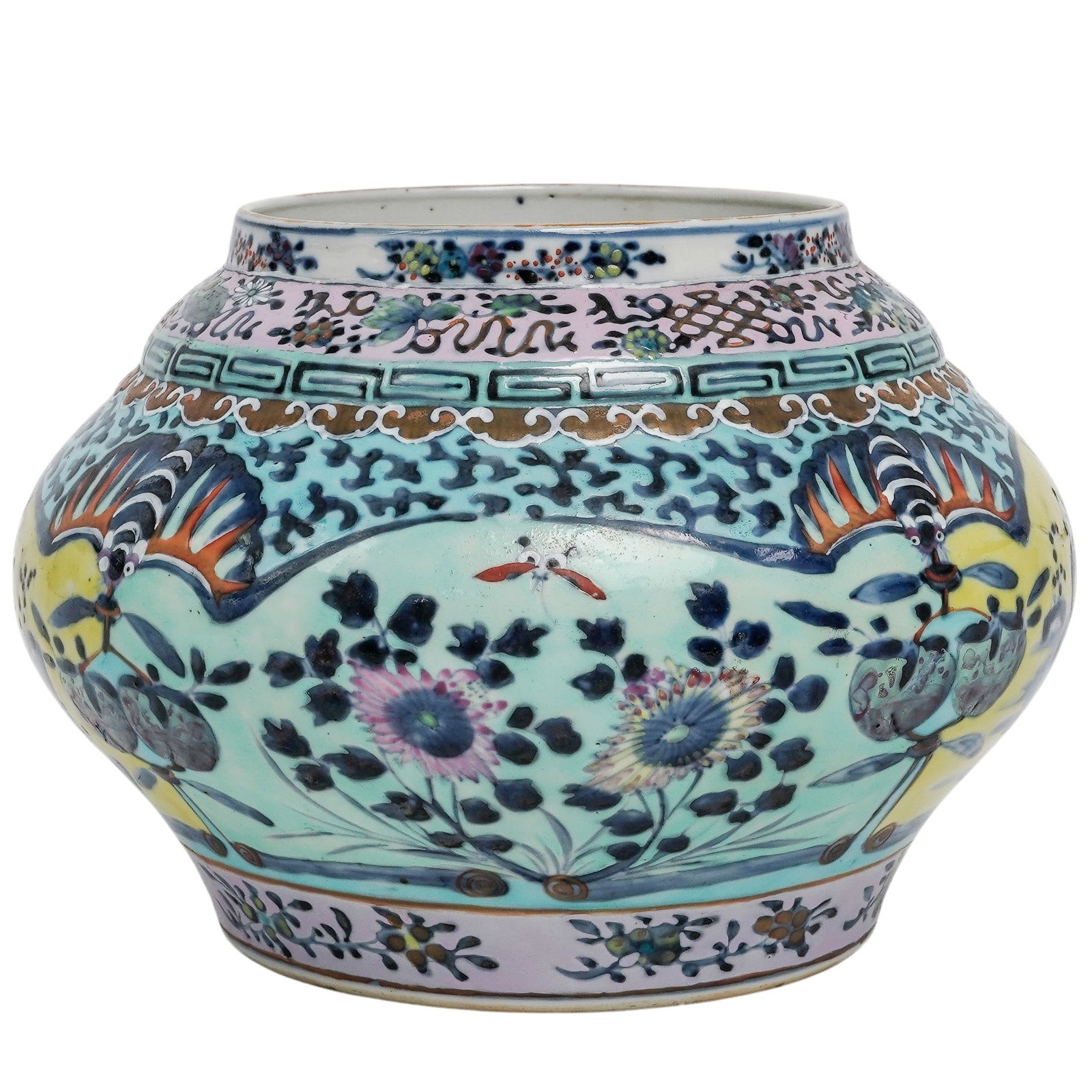 19th Cent. Chinese Porcelain Doucai Vase (1 of 5)