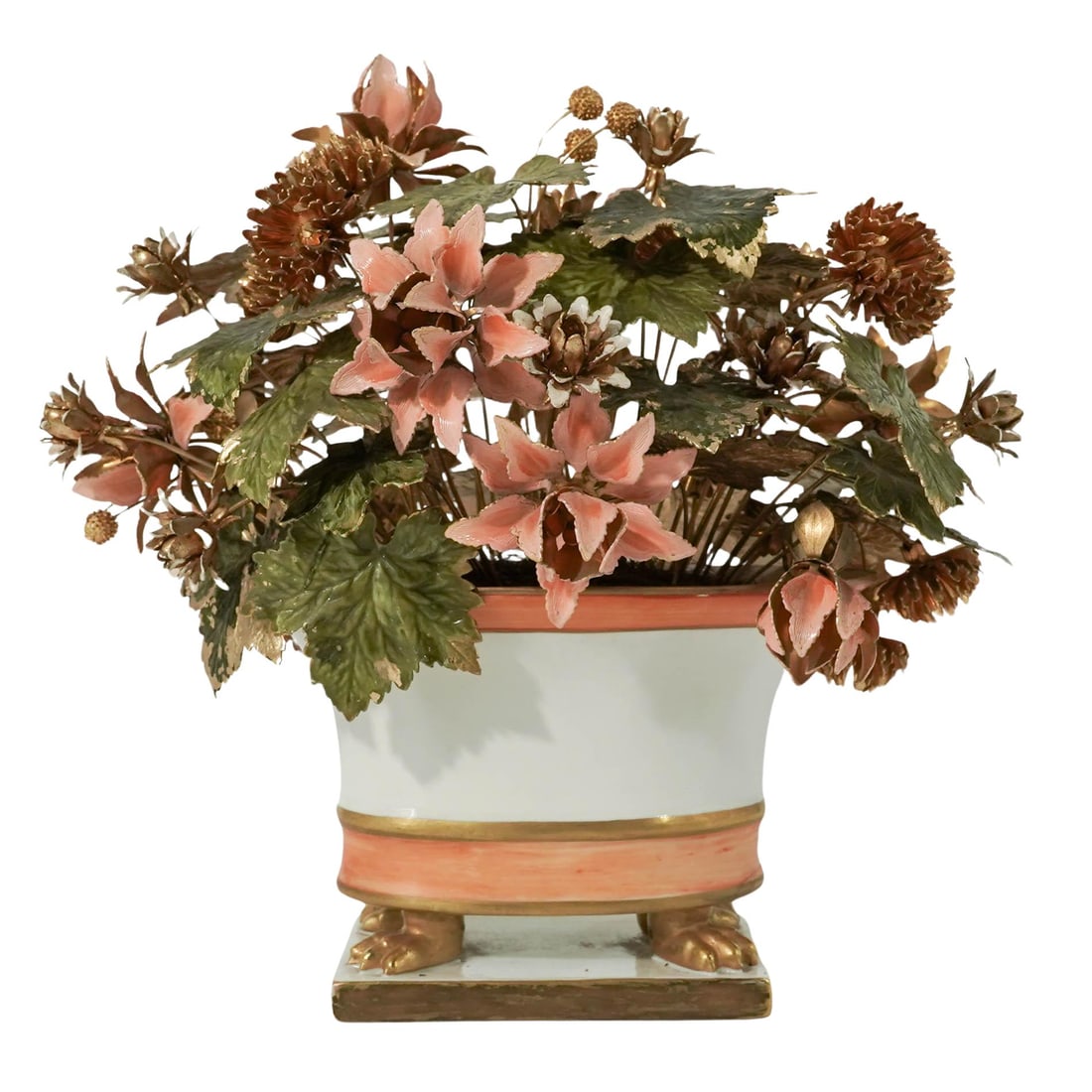 Jane Hutcheson x Gorham "Fleur des Siecles" Metal Flowers in Vase (1 of 12)