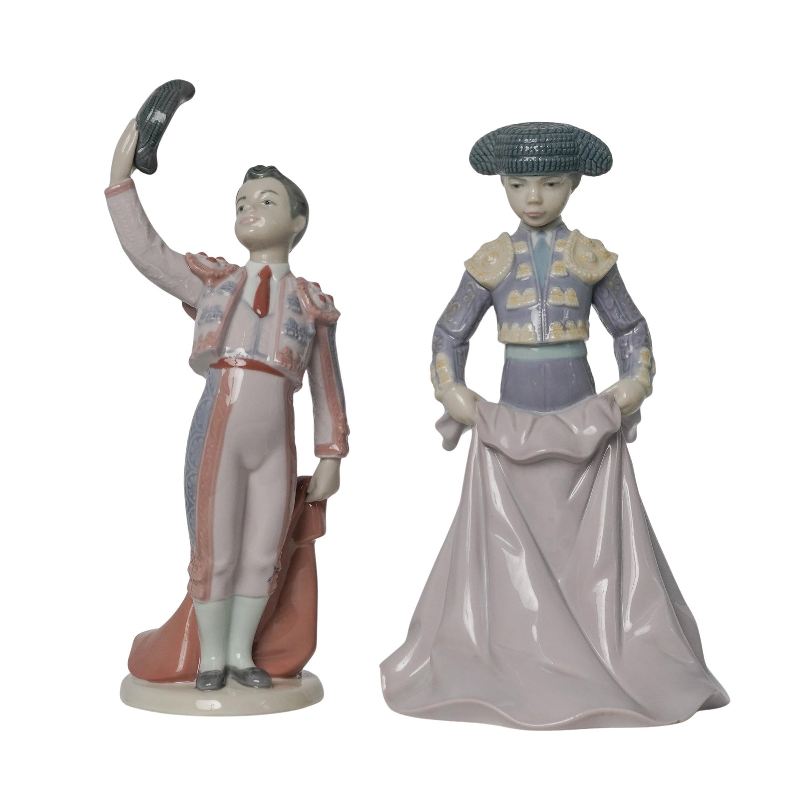 (2 Pc) Lladro ‘Little Matador’ & ‘Young Torero’ Figures (1 of 18)