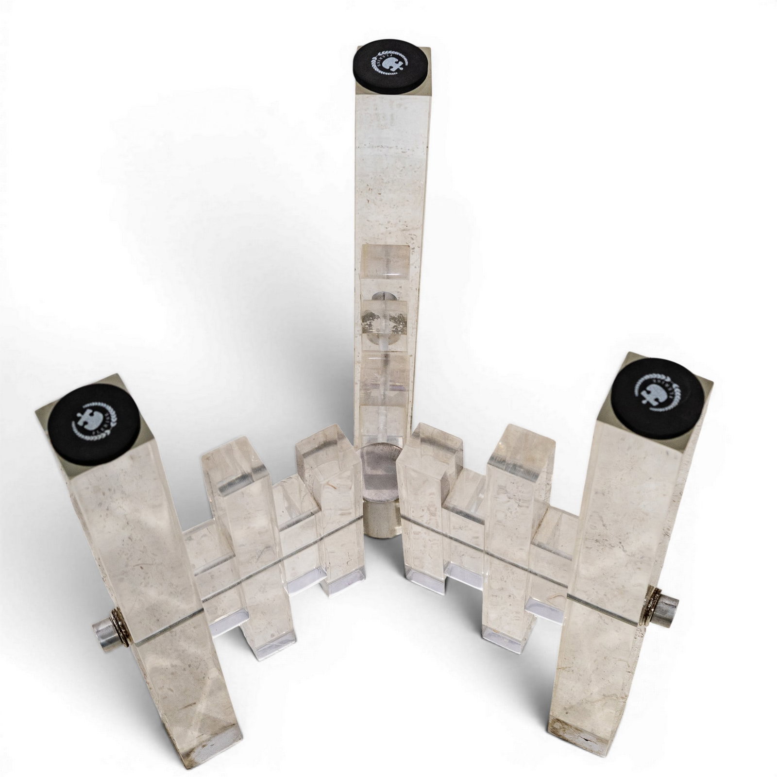 Lucite Sculptural Table Base - 3