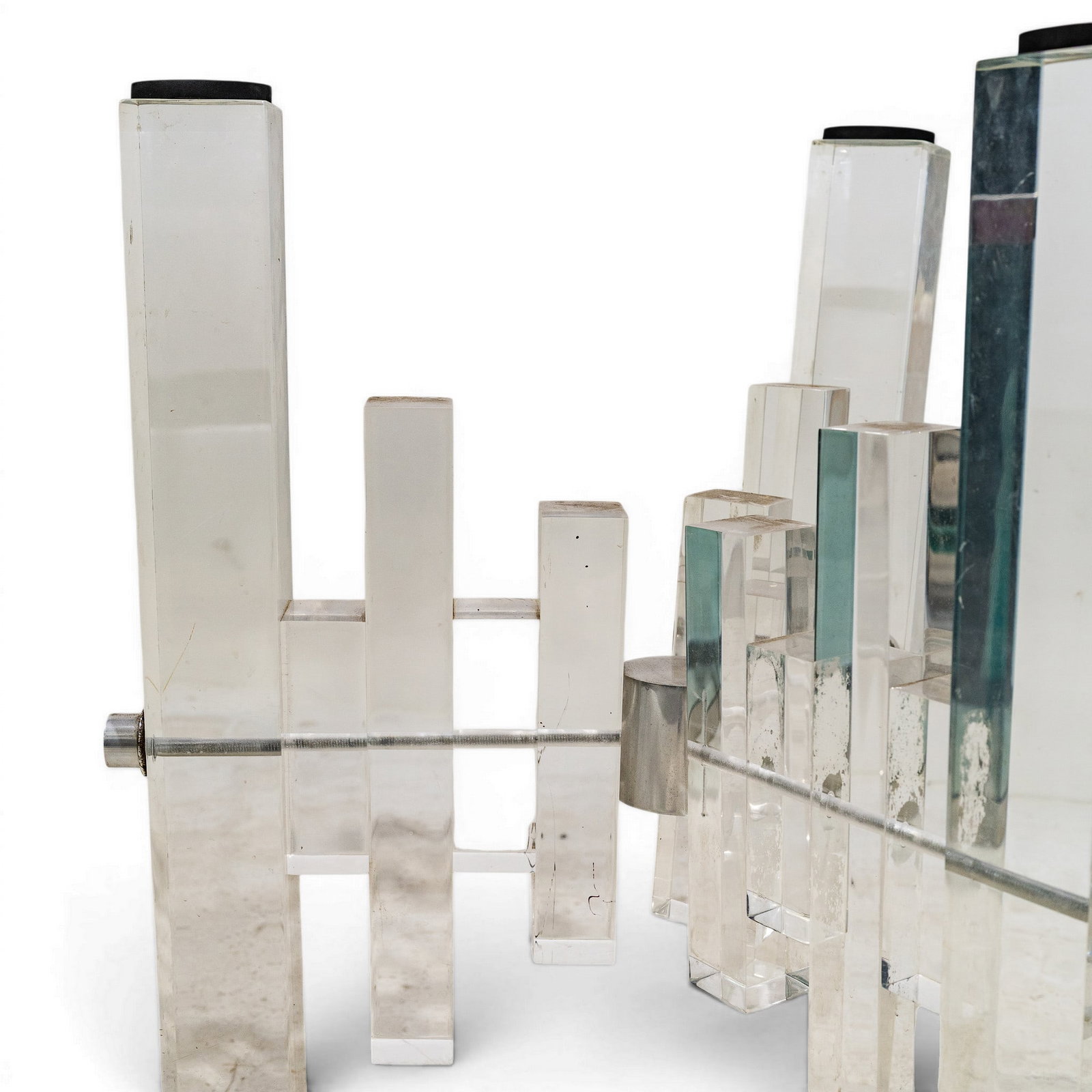 Lucite Sculptural Table Base - 5