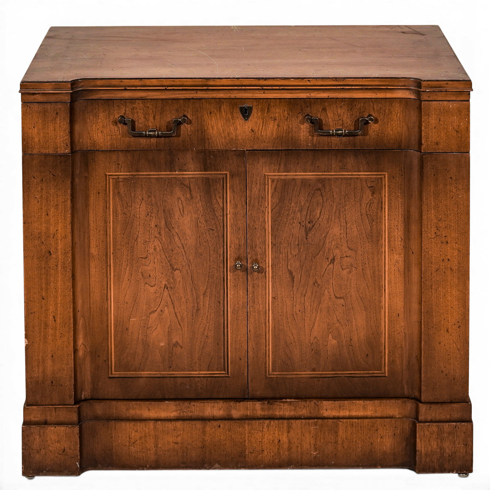John Widdicomb French Provincial Style Wood Cabinet (1 of 9)