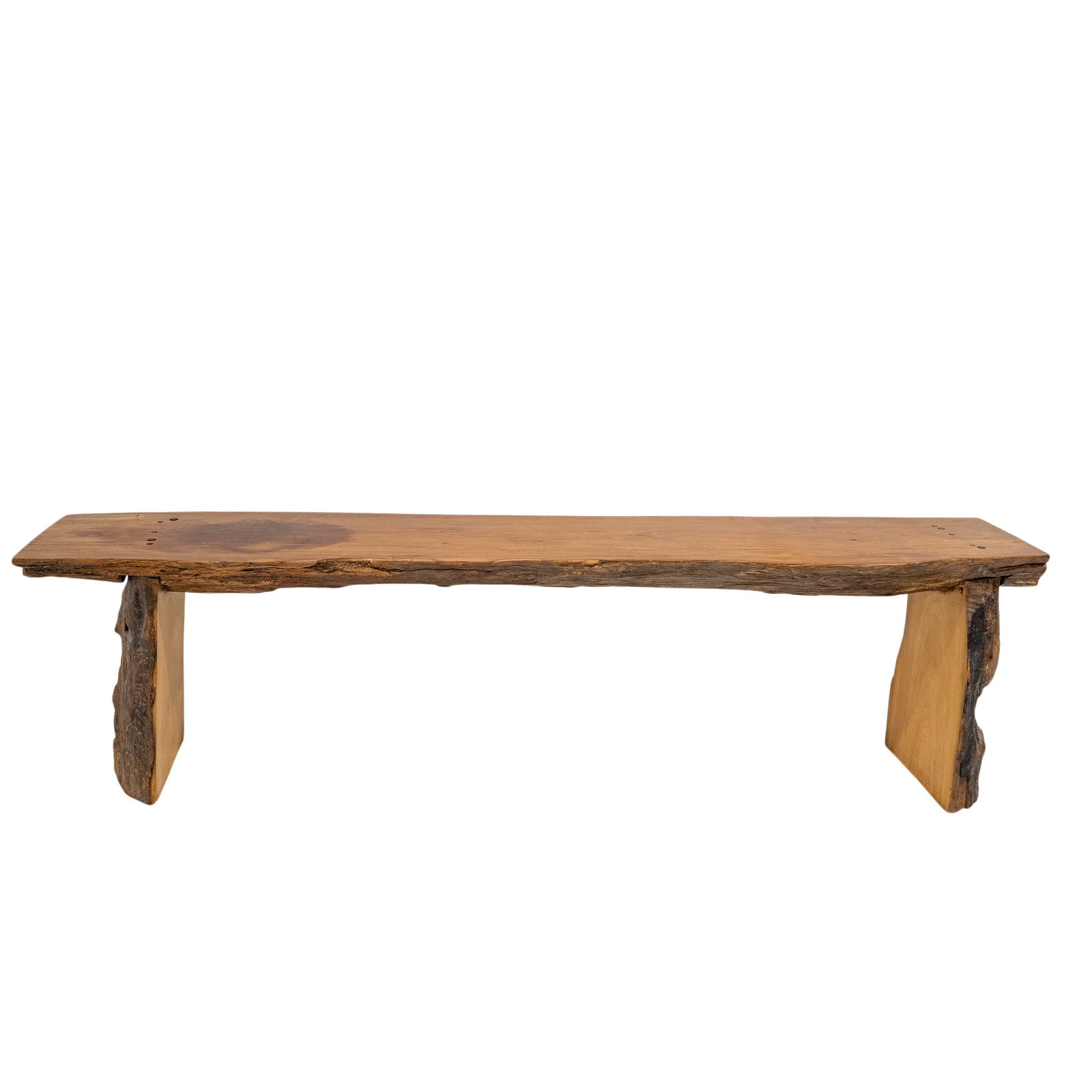 Live Edge Slab Bench (1 of 9)