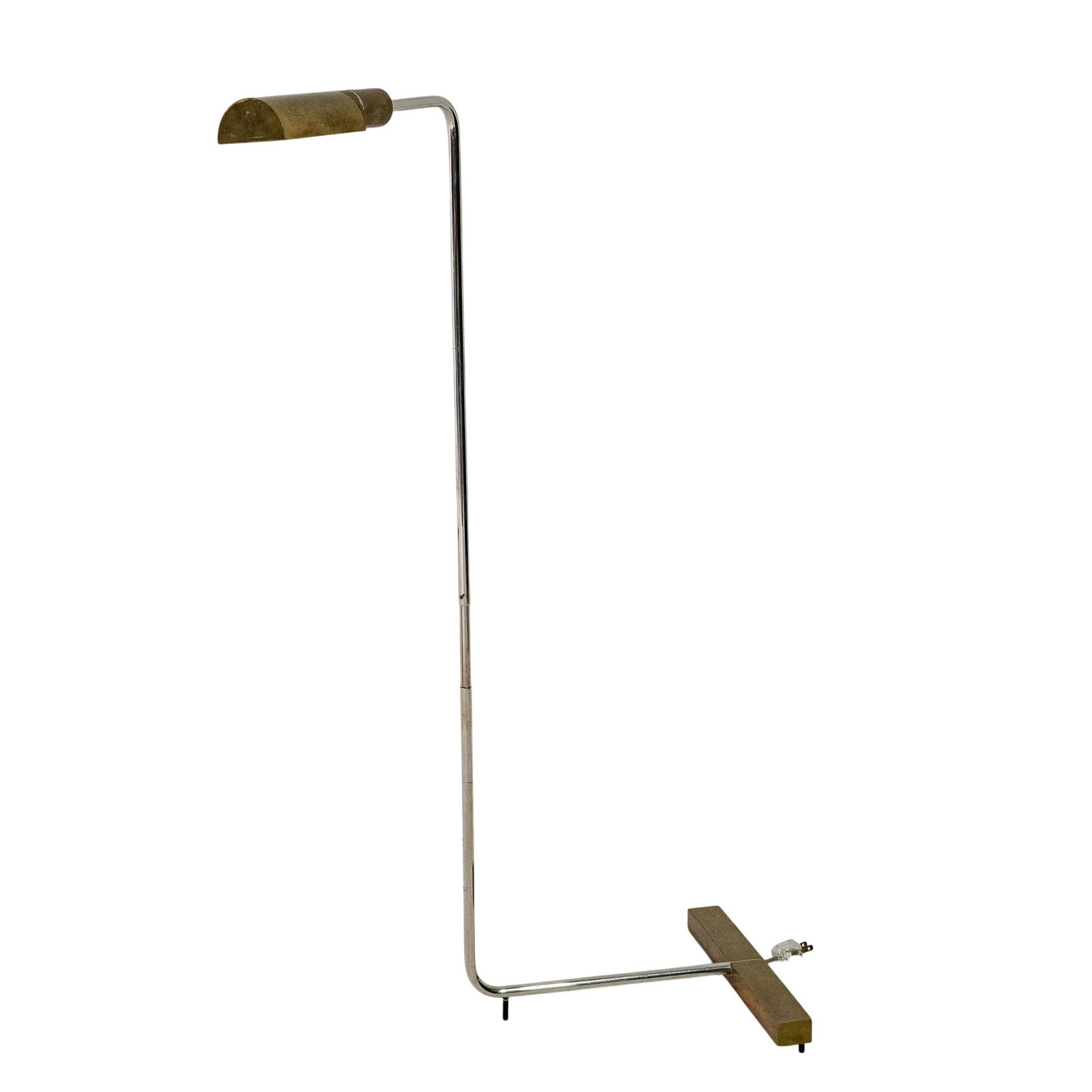 Cedric Hartman Brass Lamp: Cedric Hartman Brass Lamp Mid to late 20th century Cedric Hartman brass lamp.T his lamp is a Cedric Hartman floor lamp, a celebrated icon of Mid-Century Modern design. First introduced in 1966, Hartma