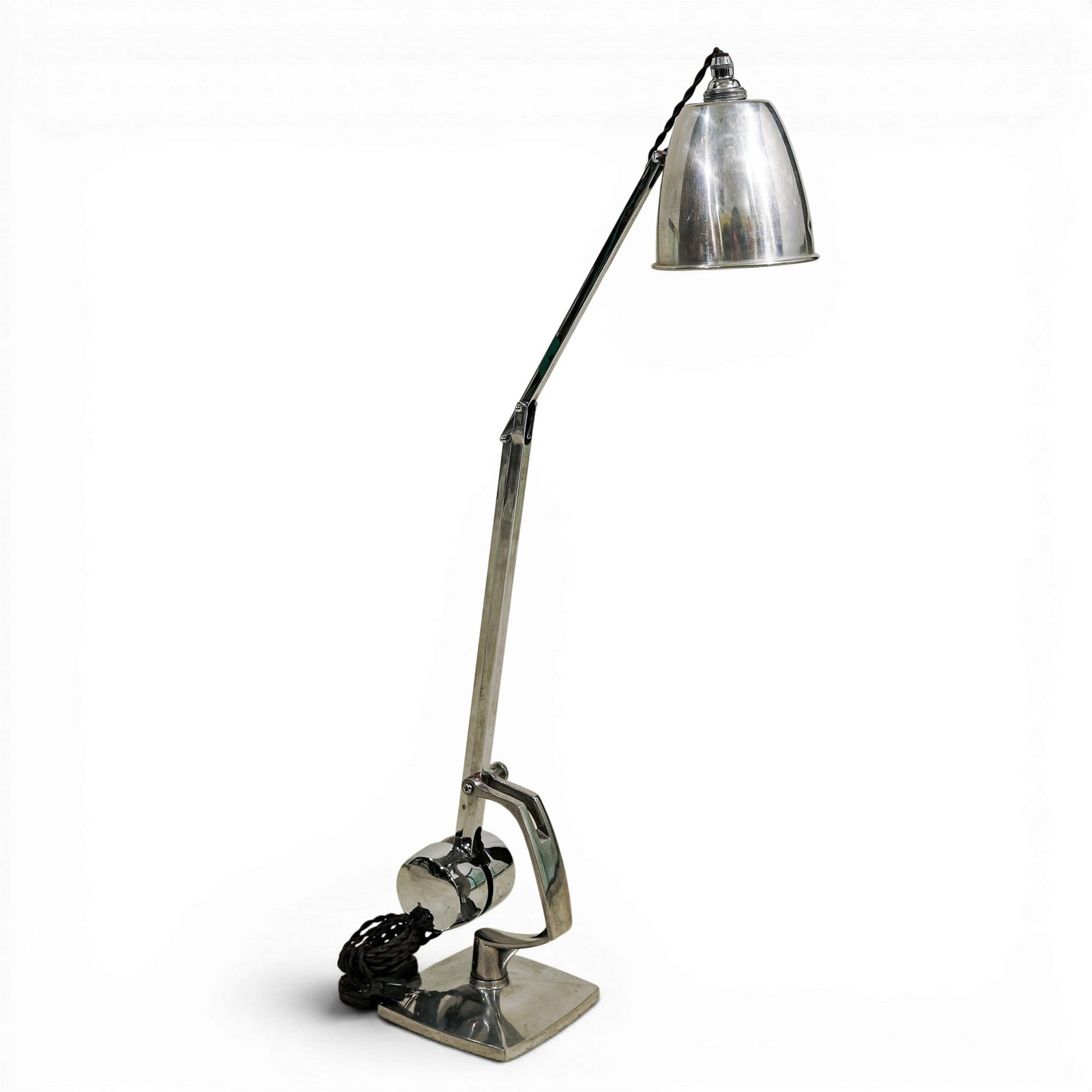 Wyeth Nickel Plated Task Lamp (1 of 7)