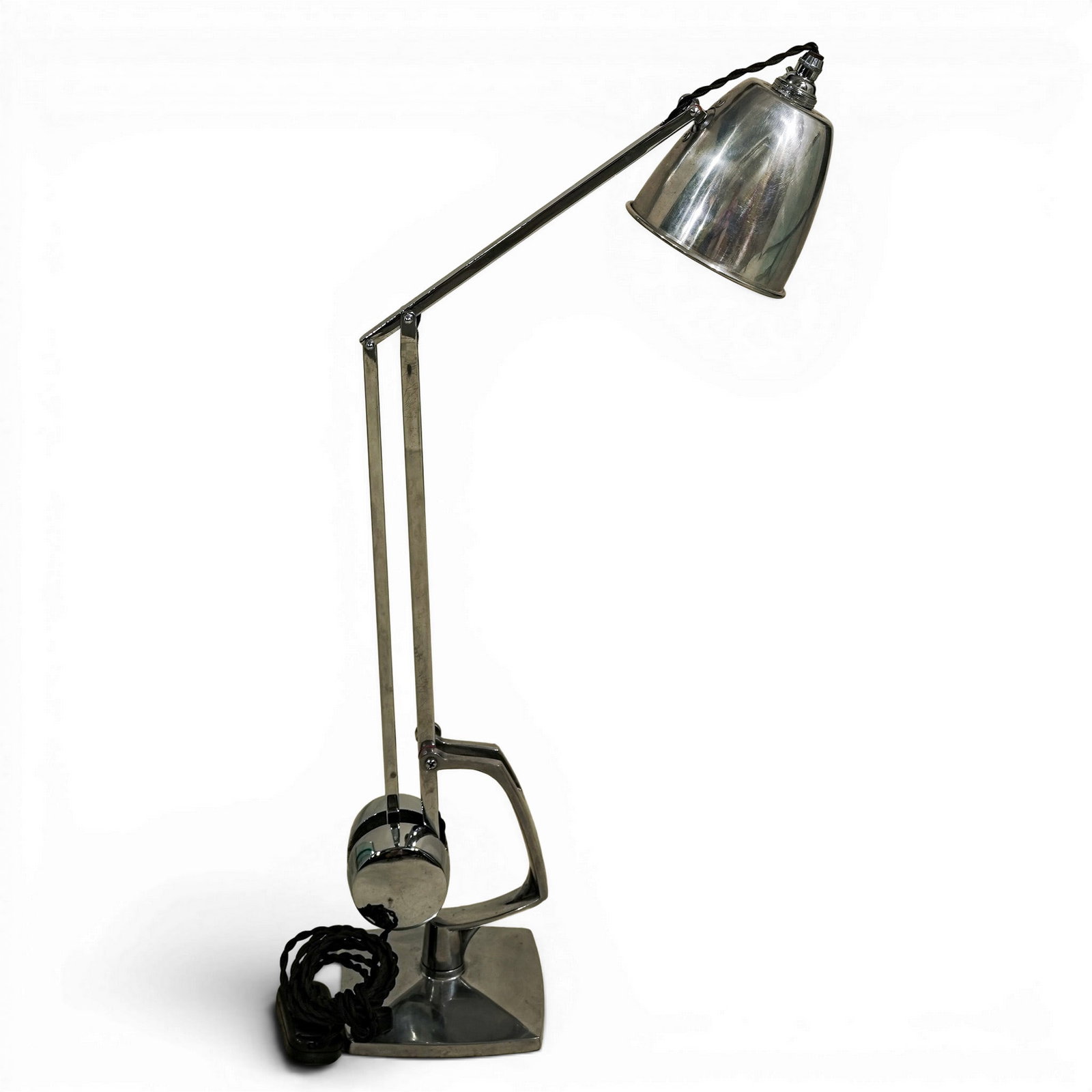 Wyeth Nickel Plated Task Lamp - 2