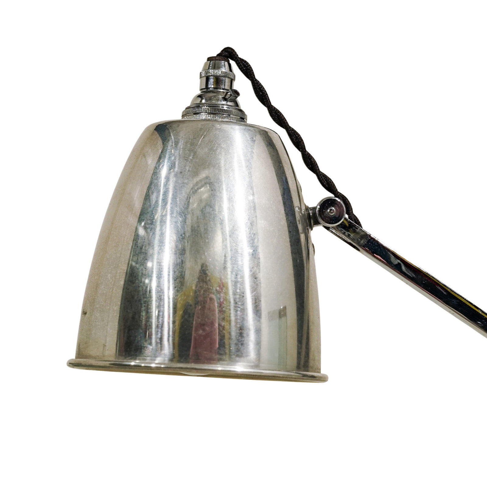 Wyeth Nickel Plated Task Lamp - 4