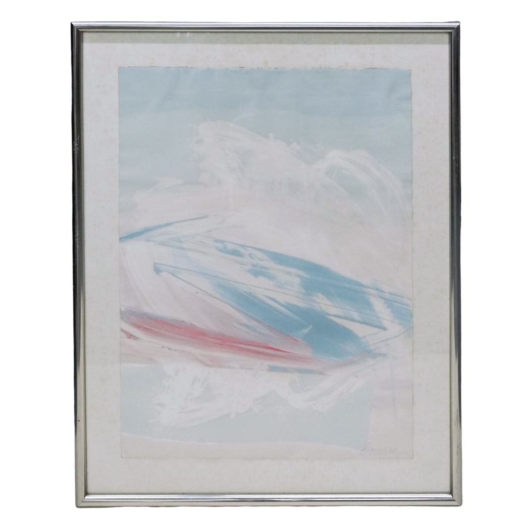 Robert Boreman (American, b. 1938) Abstract Expressionist Lithograph (1 of 7)