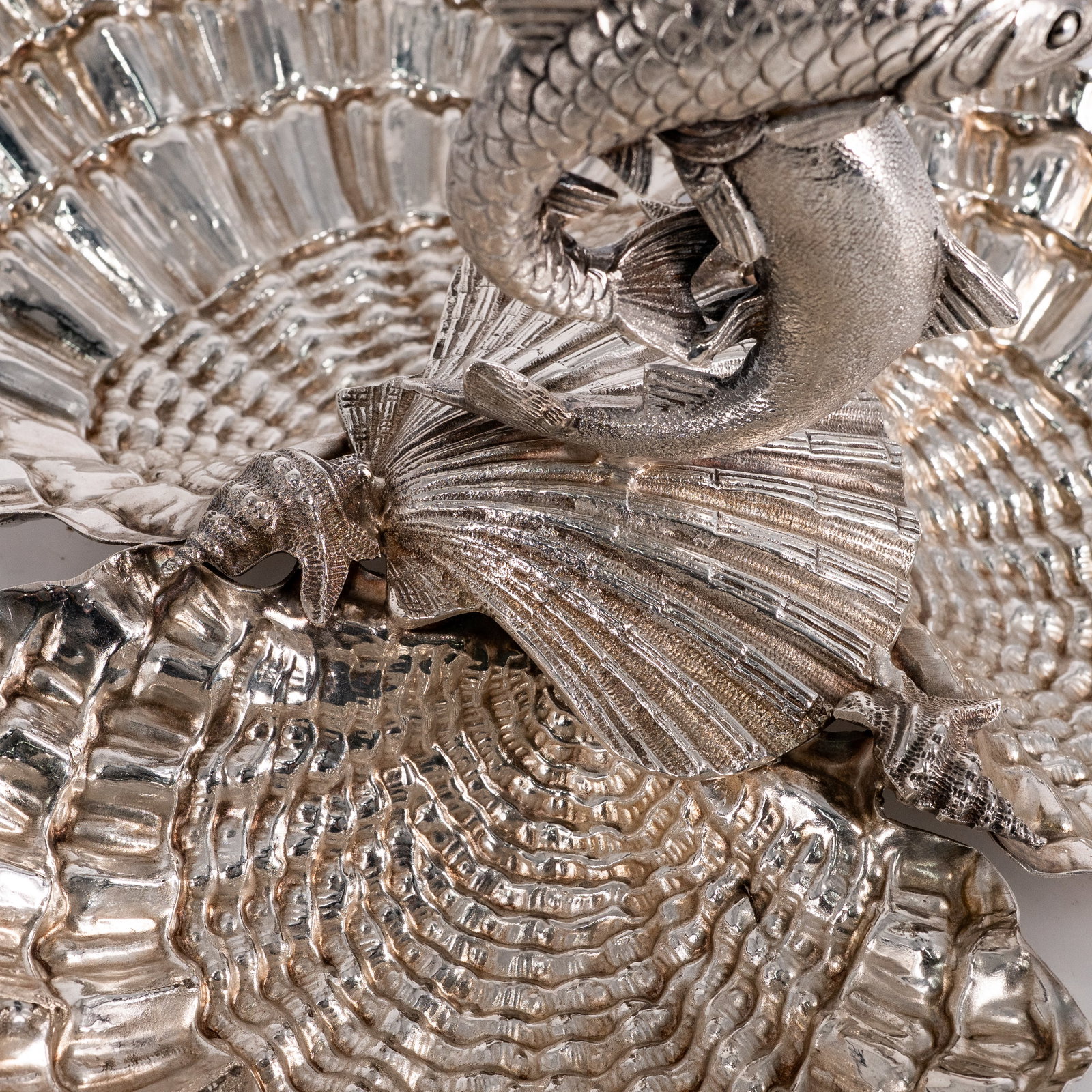 Franco Lapini Silver-Plated Seashell Dish - 5