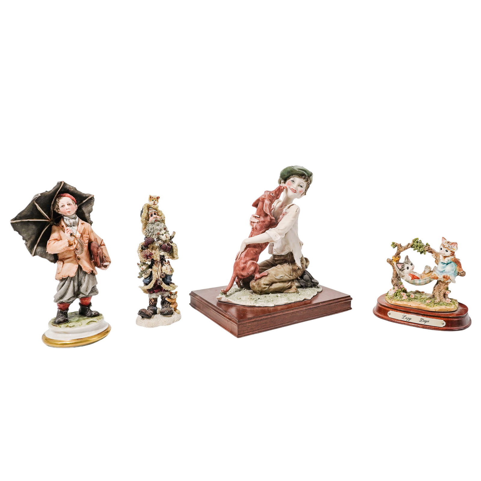 (4 Pc) Vintage Collectible Figurines (1 of 20)