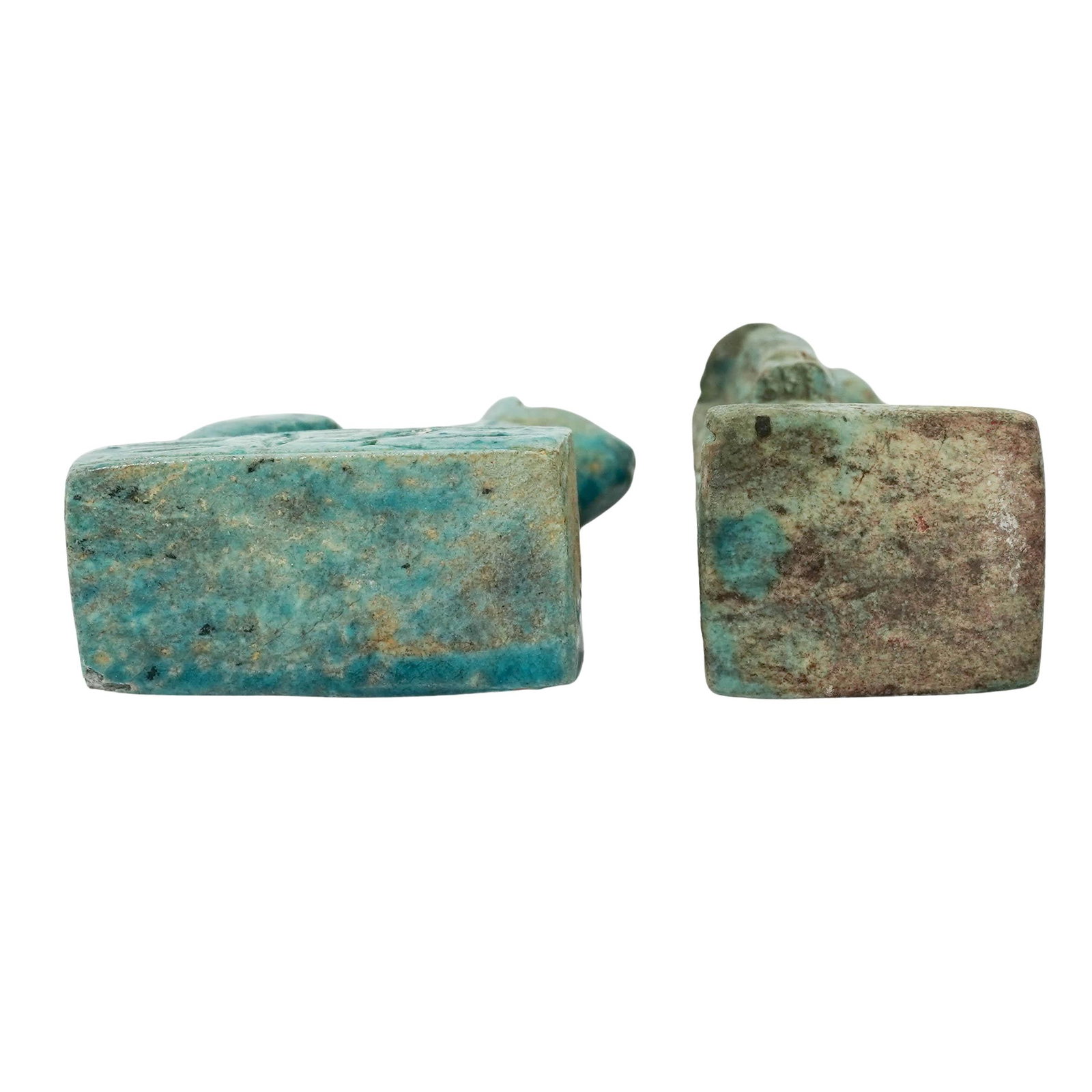 (2 Pc) Egyptian Faience Figures - 7