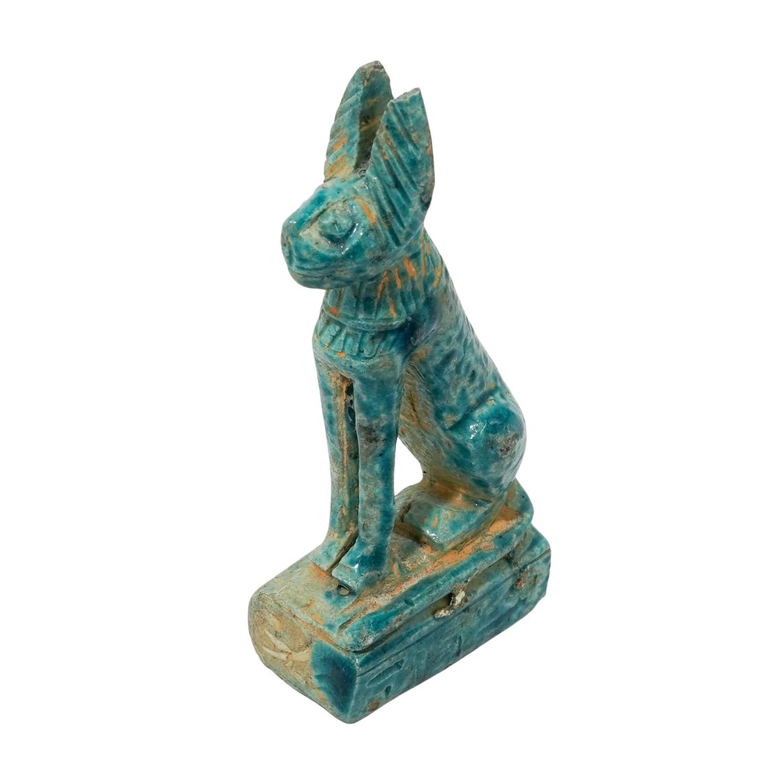(2 Pc) Egyptian Faience Figures - 8