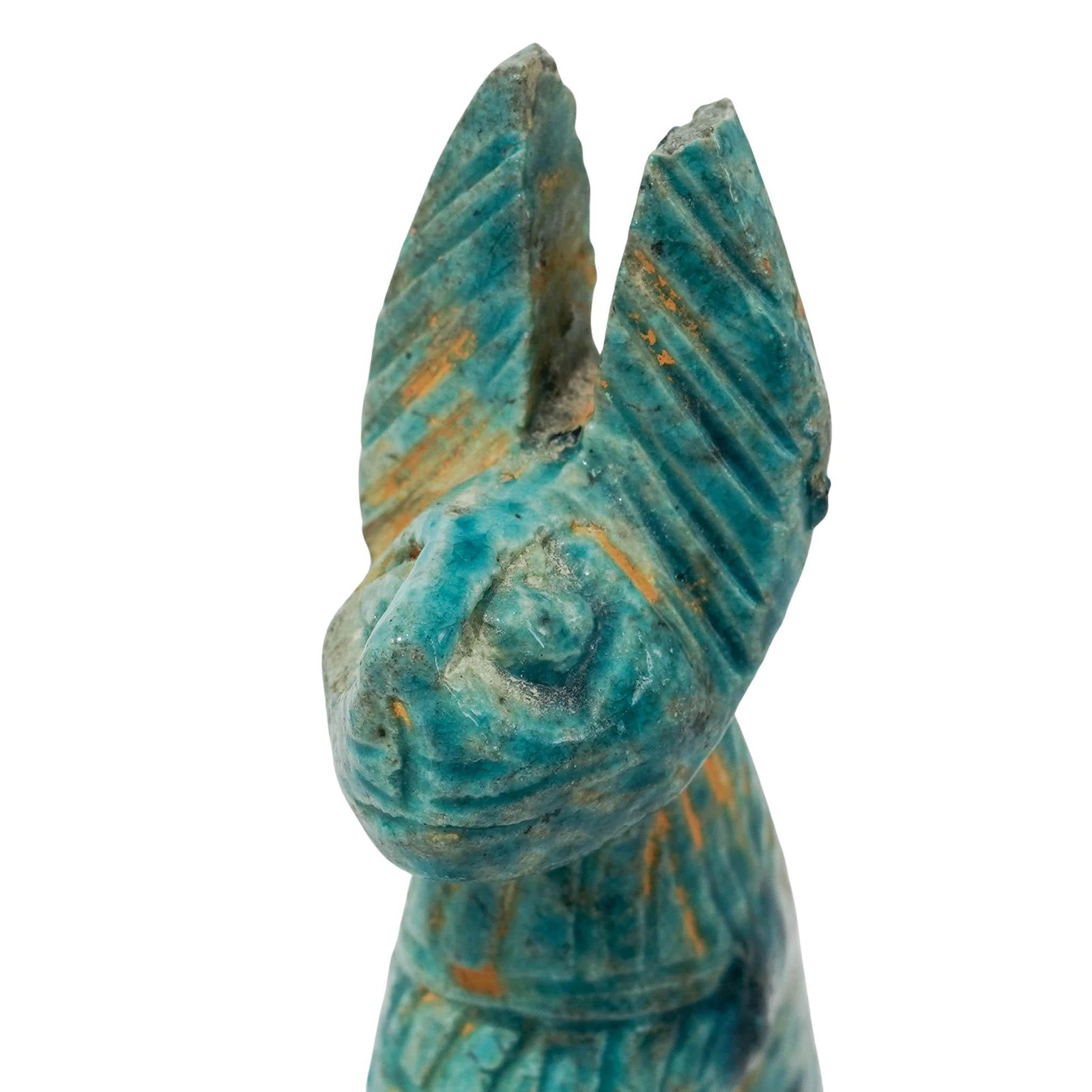 (2 Pc) Egyptian Faience Figures - 9