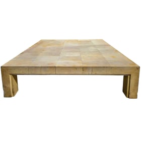 R.&Y. Agousti Shagreen Low Table