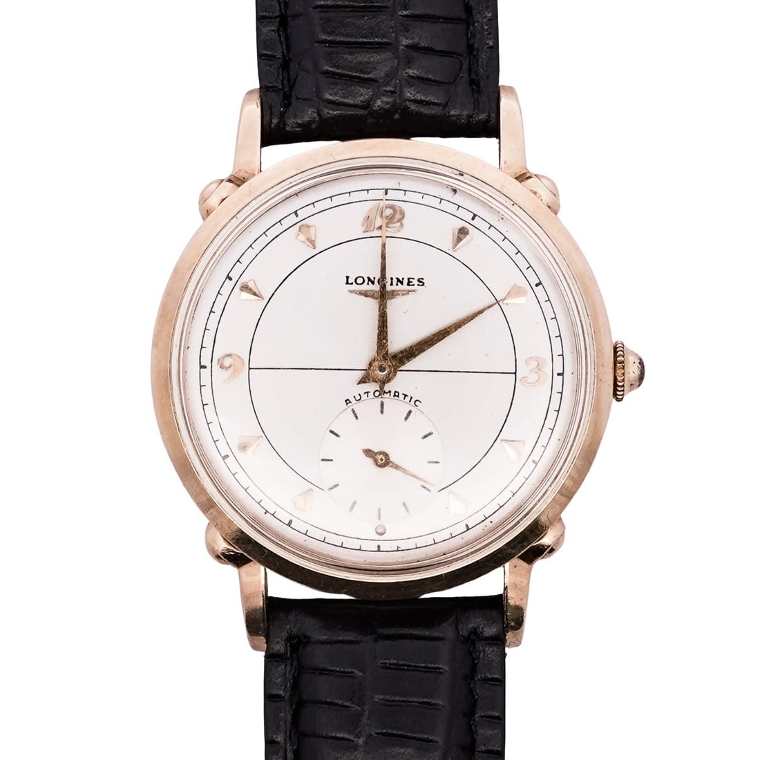 1950's Longines Vintage 14k Gold Automatic Watch (1 of 8)