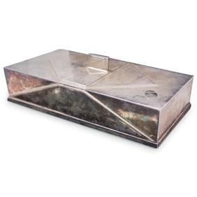 Ralph Lauren Silver Plated Art Deco Style Box