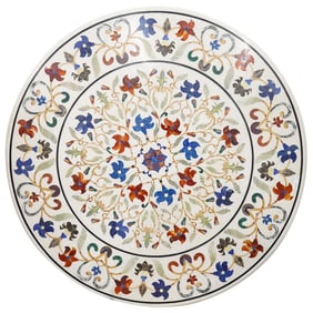 Italian Pietra Dura Stone Table Top
