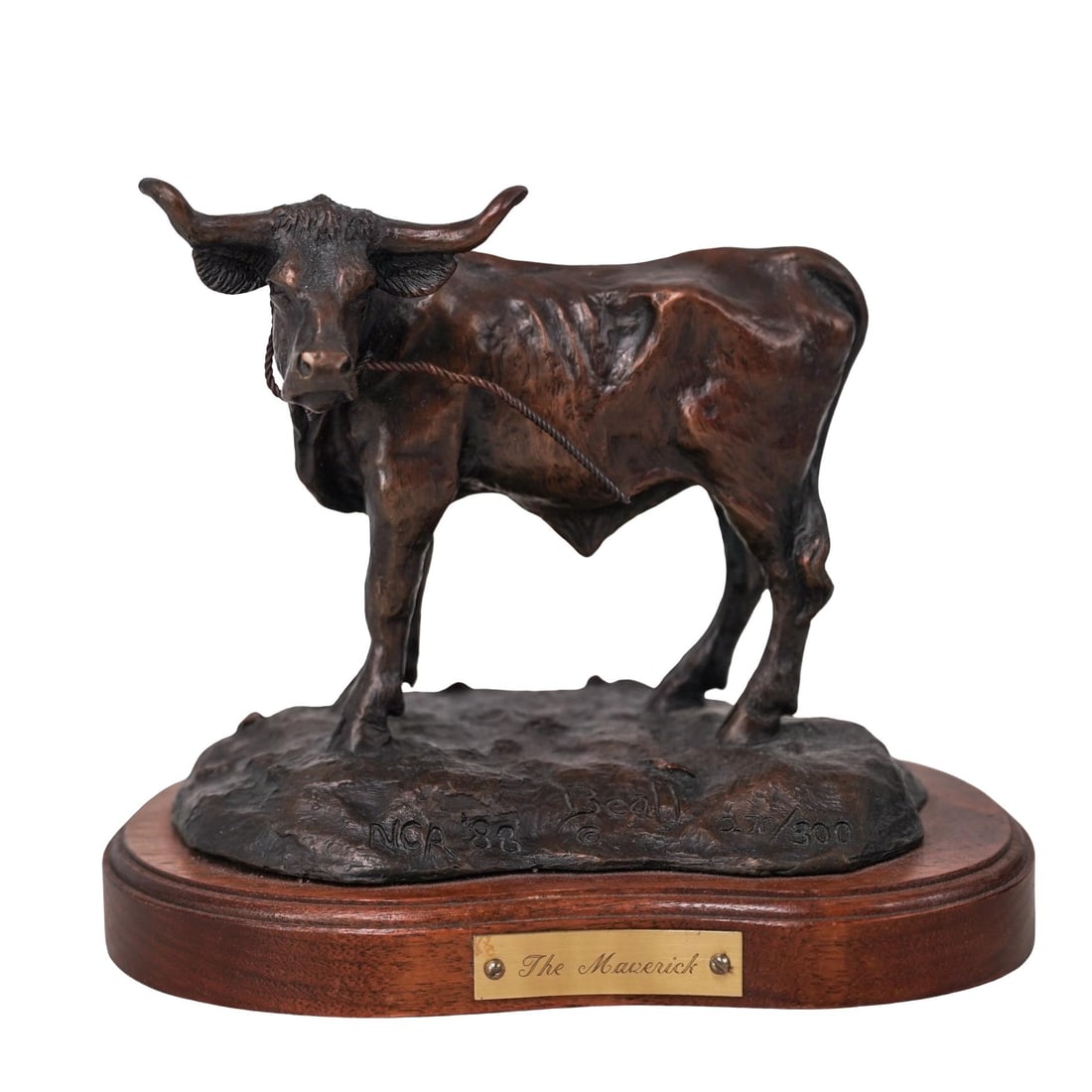 Gilbert Beall (American, b. 1952) "The Maverick" Bronze Sculpture (1 of 5)