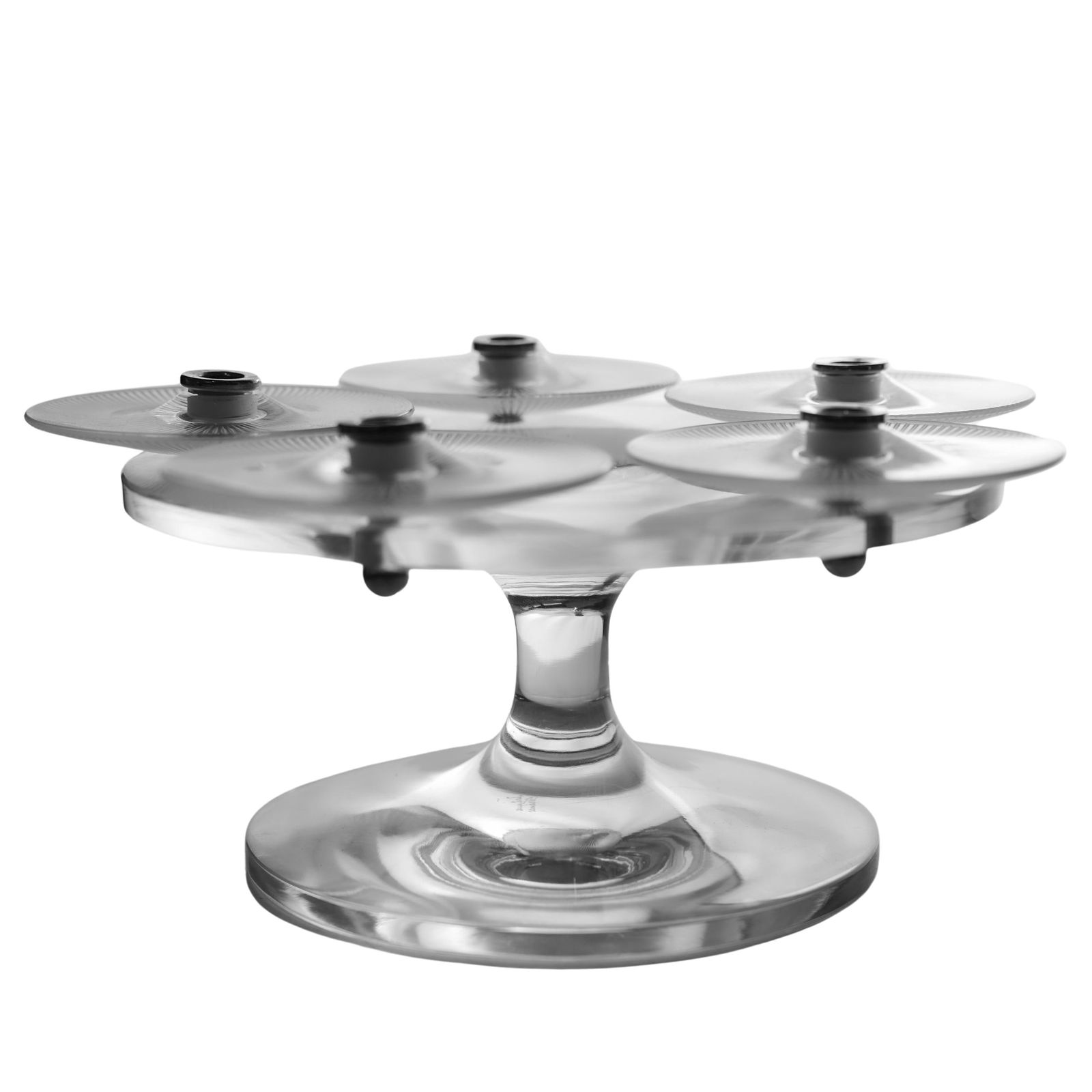 Lalique "Sophia" Crystal Candelabra (1 of 4)