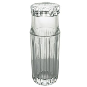 Tiffany & Co."Atlas" Crystal Water Carafe & Tumbler