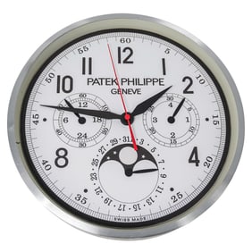 Patek Philippe World Wall Promotional Dealer Wall Clock