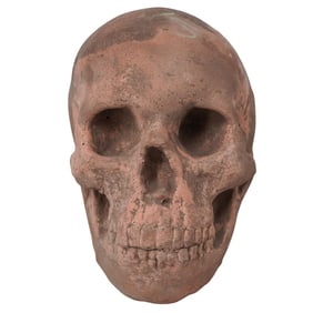 Memento Mori Ceramic Skull