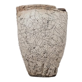 Japanese Raku Pottery Vase