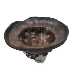 Brutalist Studio Art Pottery Bowl