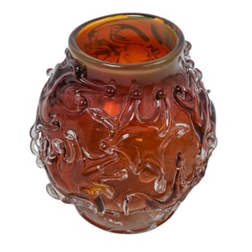 Robert Hynes Studio Art Glass Vase