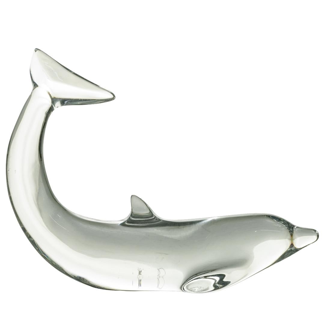 Baccarat Crystal Dolphin Figurine (1 of 4)
