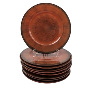 (9 pcs) Tabularasa x Neiman Marcus Italian Ceramic Chargers