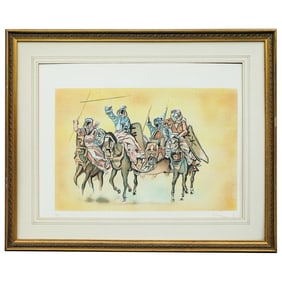 Salvador Dali (Spanish, 1904-1989) "Battle of Tetuan" Lithograph