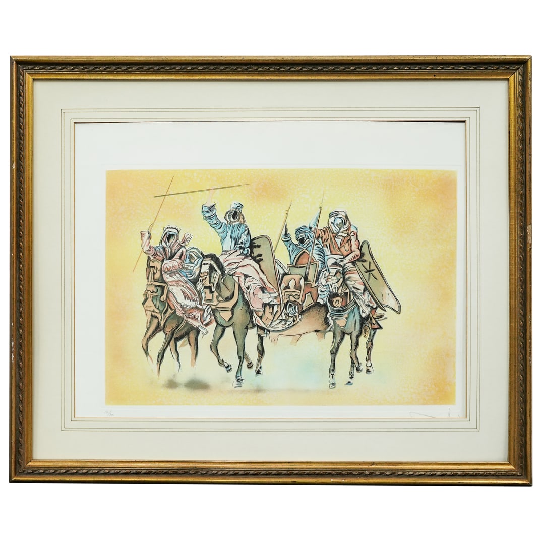 Salvador Dali (Spanish, 1904-1989) "Battle of Tetuan" Lithograph (1 of 5)
