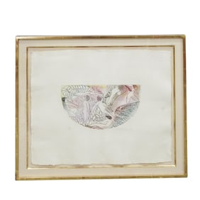 Stanley Boxer (American, 1926-2000) "Feybowlofplay" Etching Aquatint