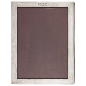 Vintage Sterling Silver "MDG" Picture Frame