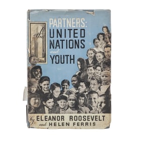 First Edition "Partners: United Nations and Youth" Hardcover