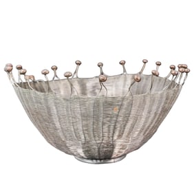 Michael Aram "Splash" Collection Aluminum Wired Basket Bowl