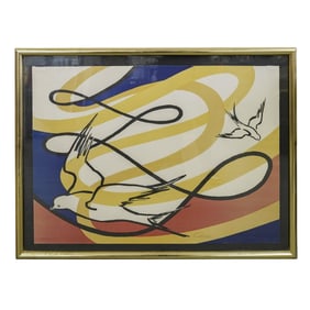 Alexander Calder (USA, 1898- 1976) Birds In Flight Lithograph