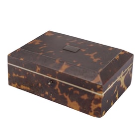 Victorian Lund London Tortoise Hued Box