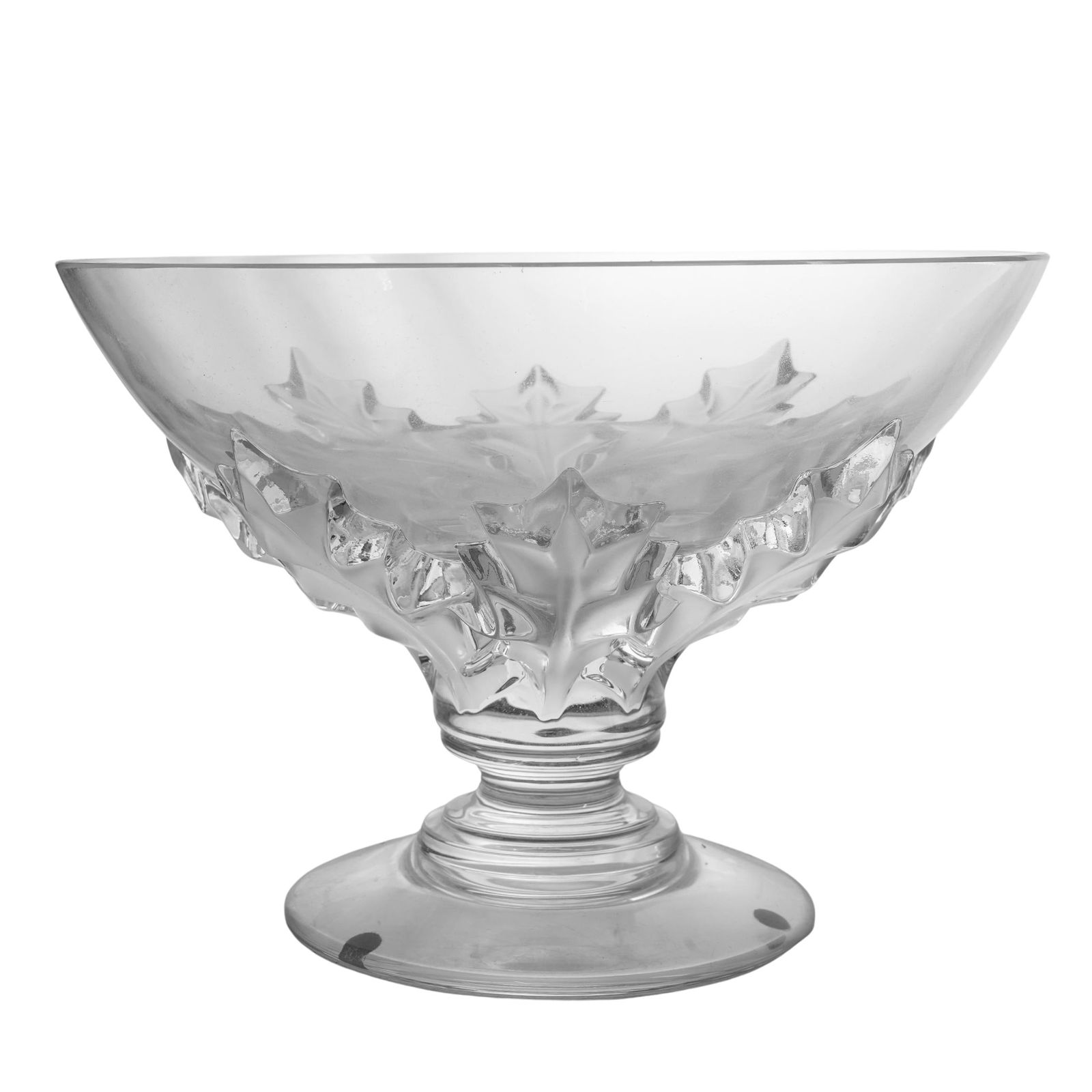 Lalique Crystal "Olonne" Centerpiece Bowl (1 of 6)