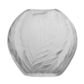 Lalique Crystal "Filicaria" Vase