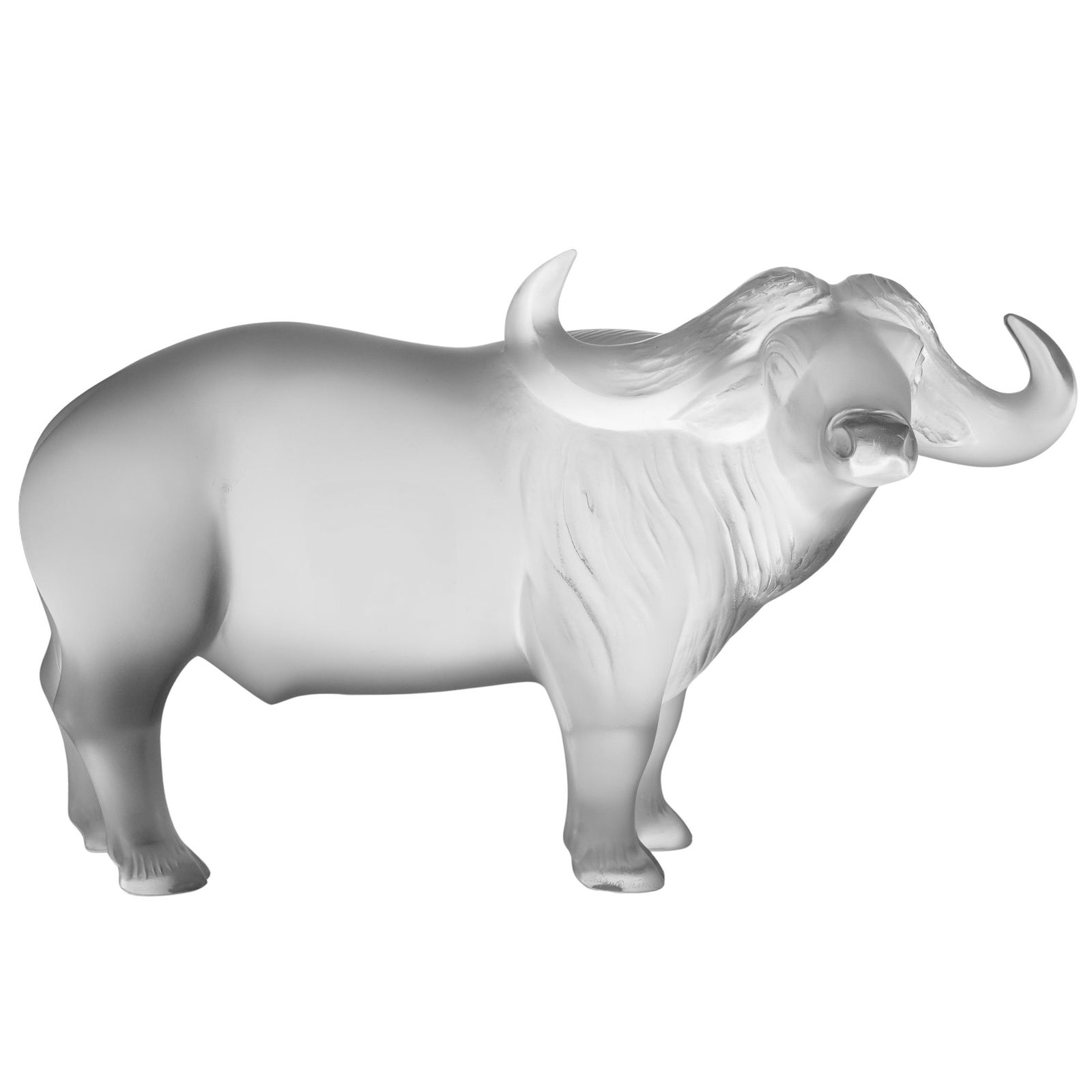 Lalique Crystal “Nam?? Water Buffalo Sculpture (1 of 5)
