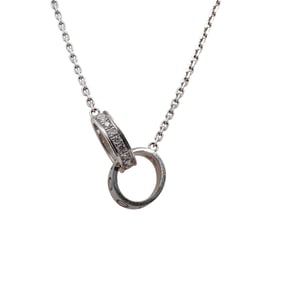 18k Gold & Diamond Cartier Style Necklace