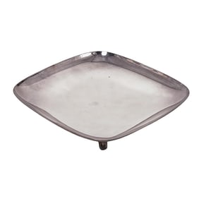 Vintage Silver Footed Catchall