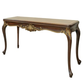 Louis XV Style Gilt Wood Console Table